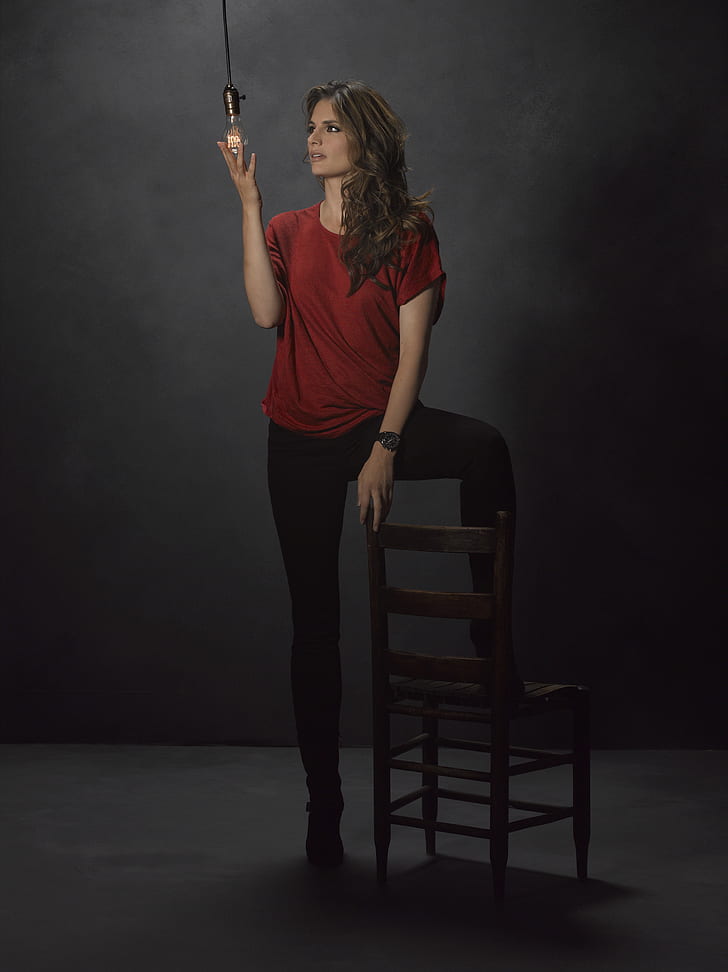 Stana Katic Collection Photoshoot, Hd Wallpaper - Castle Season 5 Promo - HD Wallpaper 
