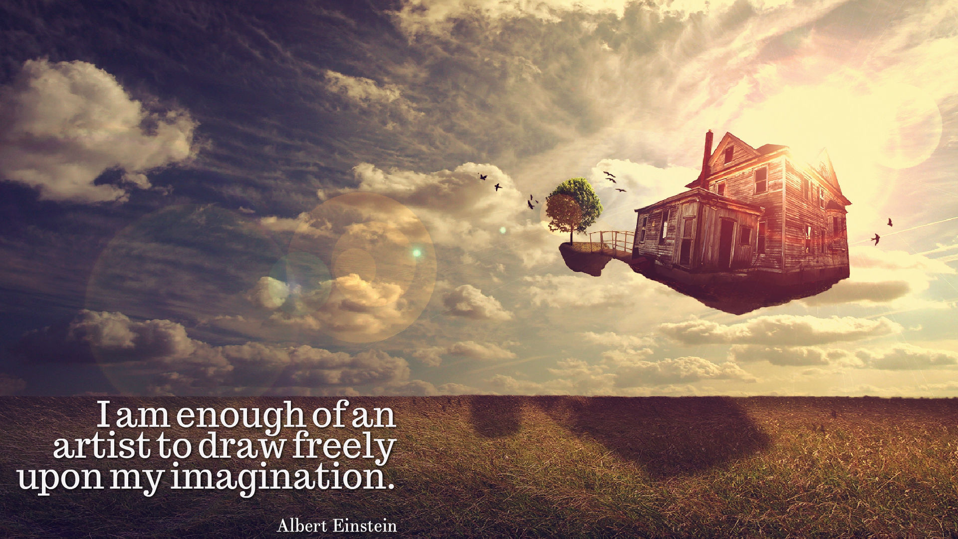Imagination Quotes Best Wallpaper - Big Sky - HD Wallpaper 