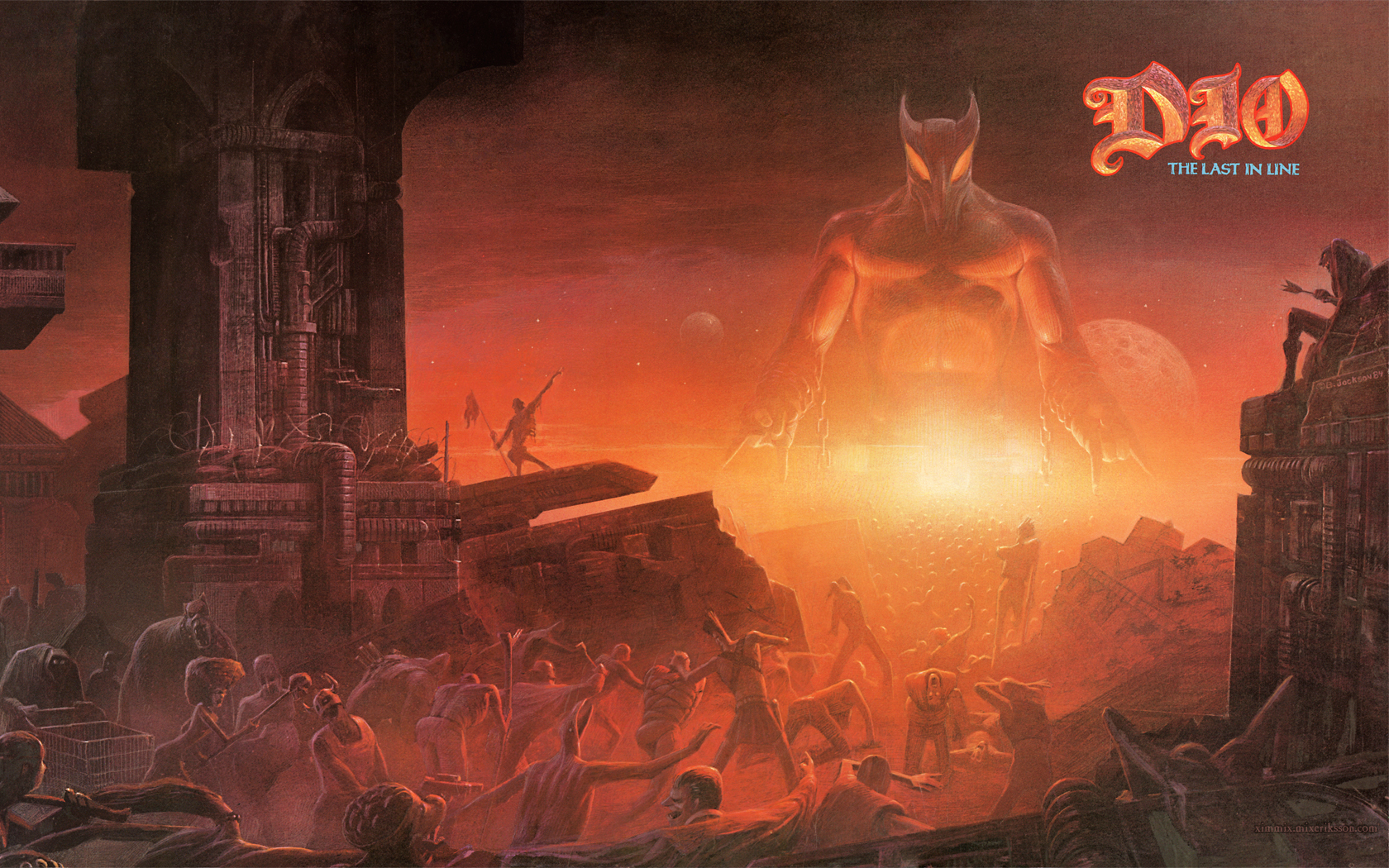 Dio The Last In Line Album Cover - HD Wallpaper 