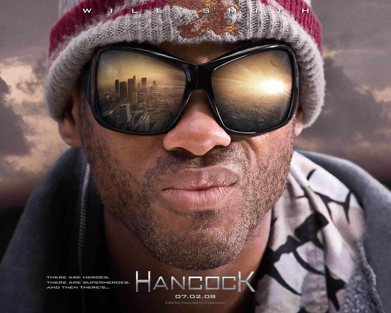 Hancock Wallpaper - Will Smith Hong Kong - HD Wallpaper 