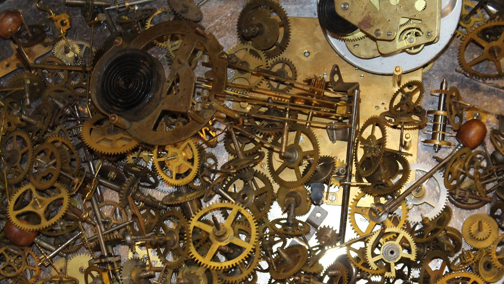 Clockwork Gears - HD Wallpaper 