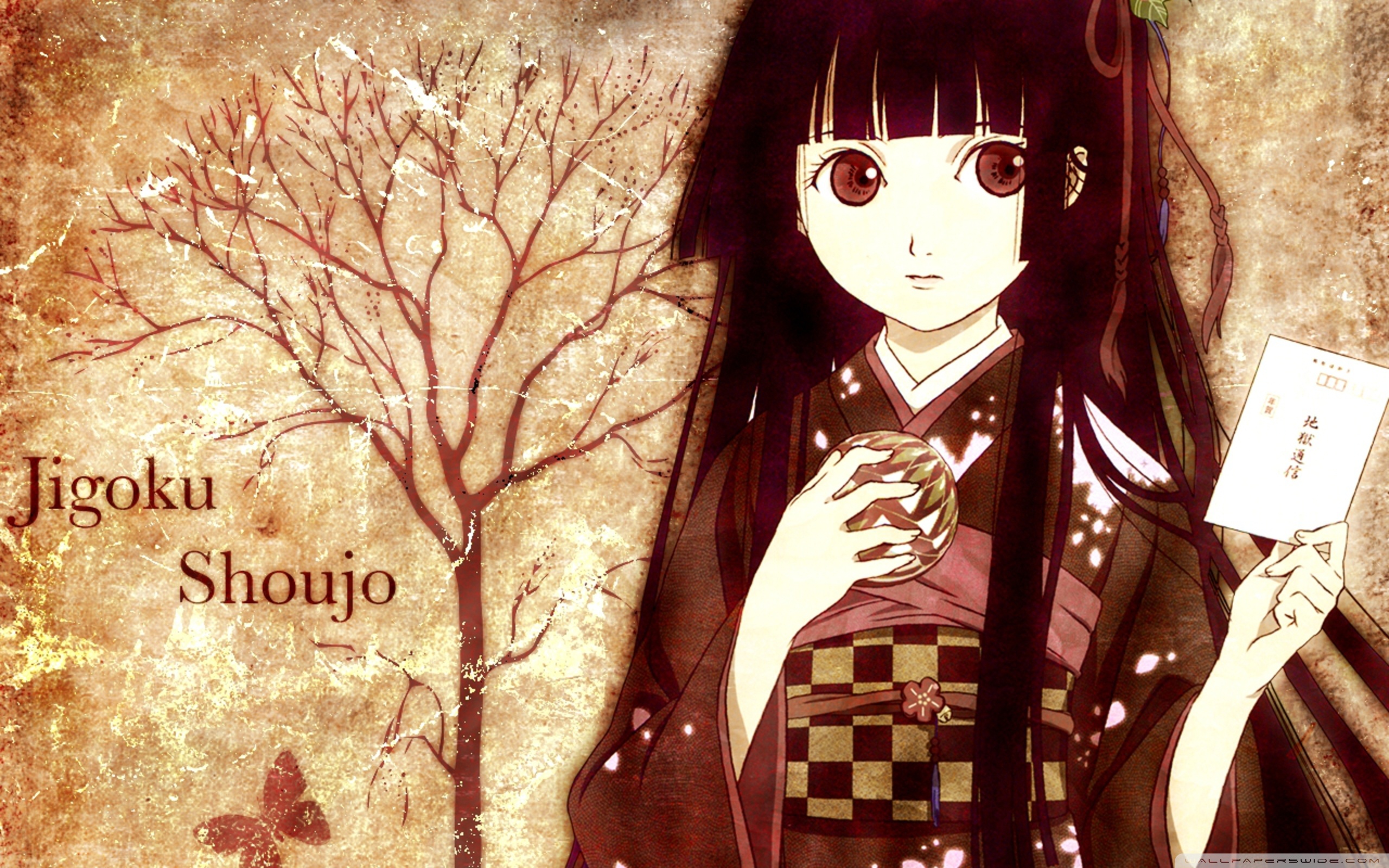 Jigoku Shoujo Hell Girl - HD Wallpaper 