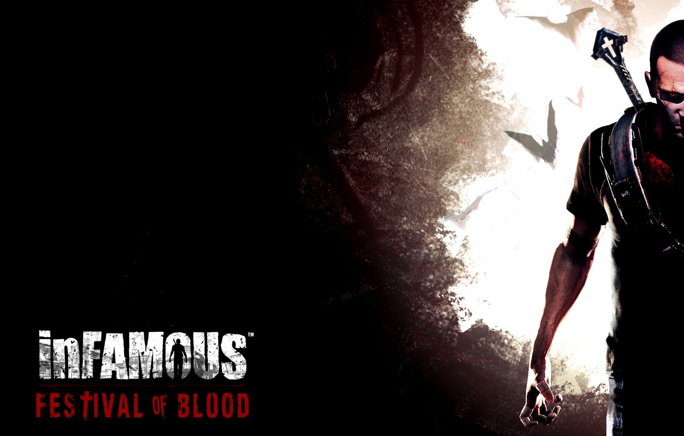 Photo Wallpaper Festival Of Blood, Festival Of Blood, - Cole Macgrath Infamous Festival Of Blood - HD Wallpaper 