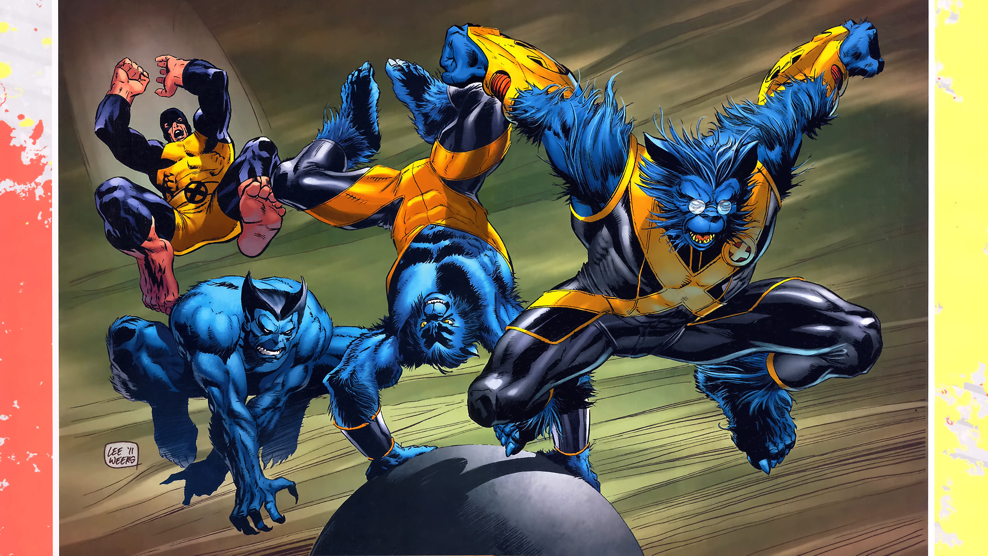 Marvel Ultimate Alliance 3 Beast - HD Wallpaper 
