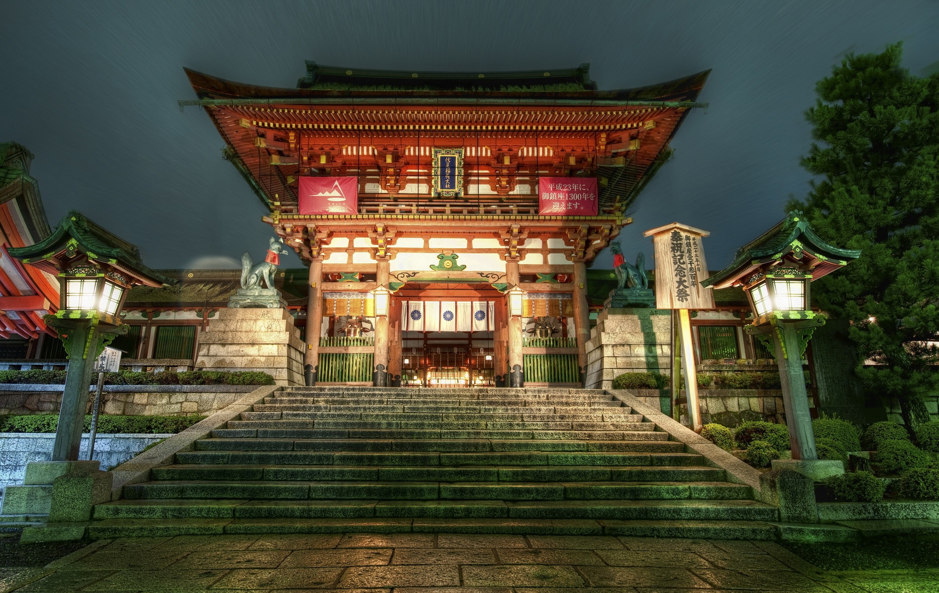 Fushimi Inari-taisha - HD Wallpaper 