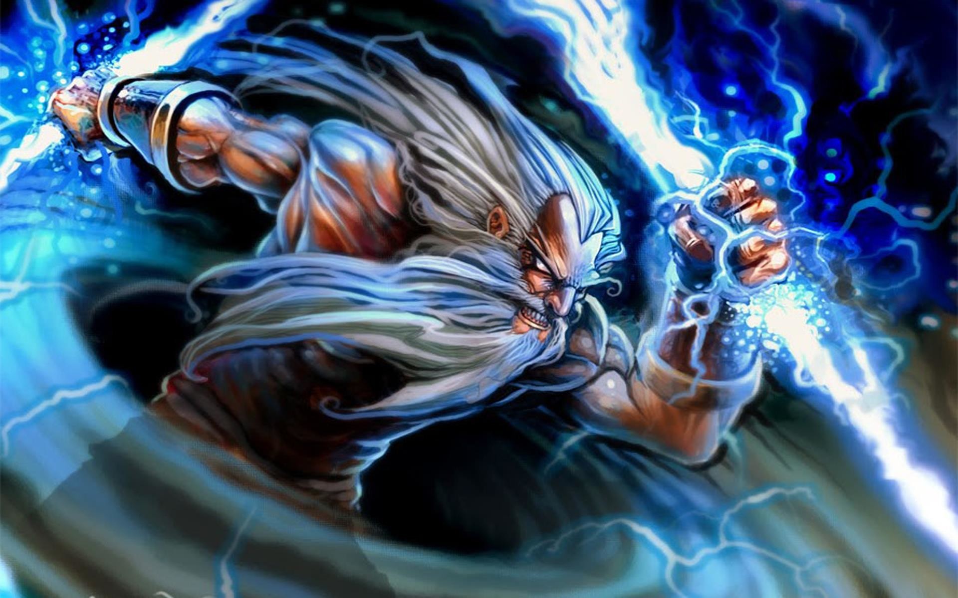 Video Games Dota 2 Caracters Zeus Greek God Myths Desktop - Zeus The Lord Of Olympia - HD Wallpaper 