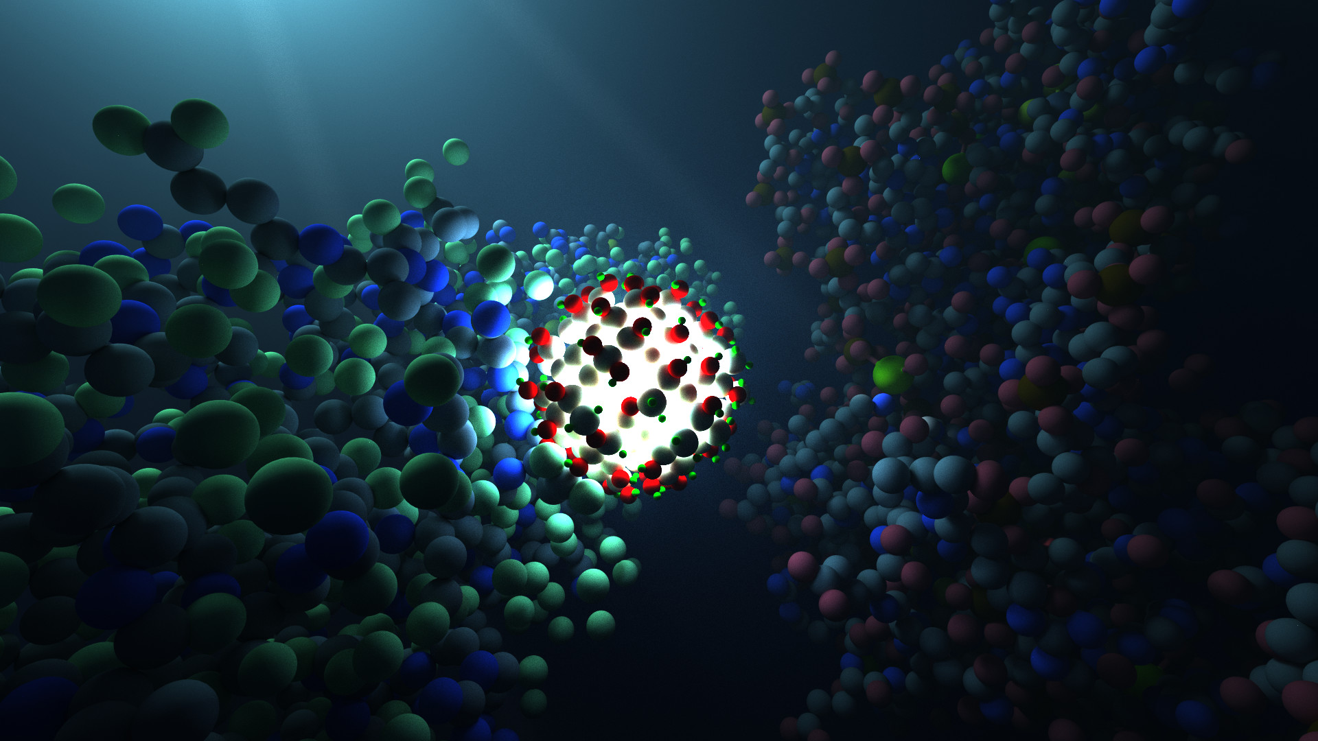 Only A Handful Of Atoms Wide, Quantum Dots Can Illuminate - Quantum Mechanics - HD Wallpaper 