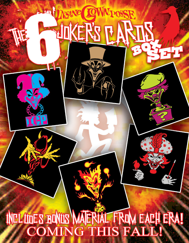 Jokerscardboxset - Insane Clown Posse First 6 Box Set - HD Wallpaper 