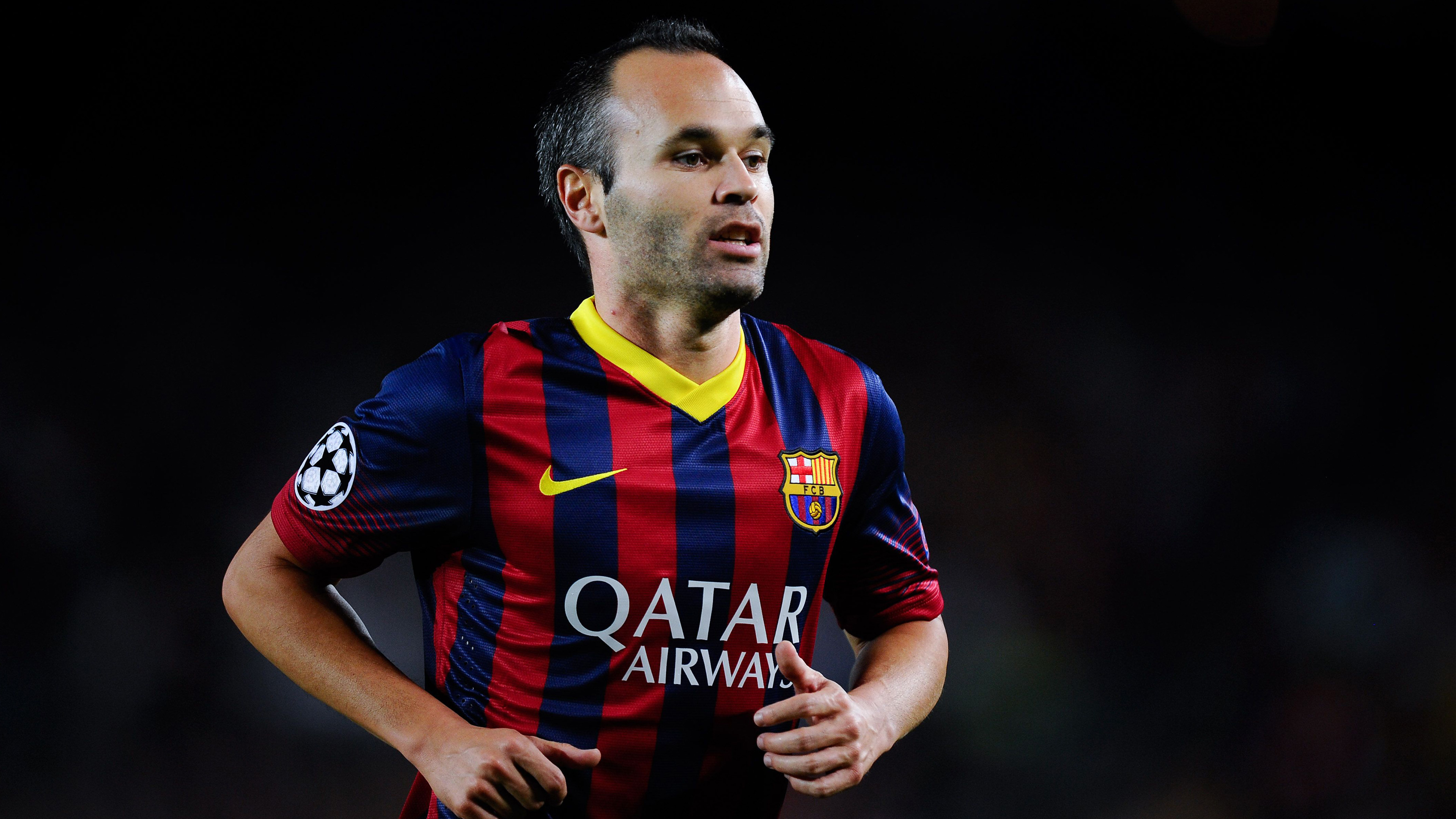 Andres Iniesta Wallpaper - Iniesta Wallpaper In Barcelona - HD Wallpaper 