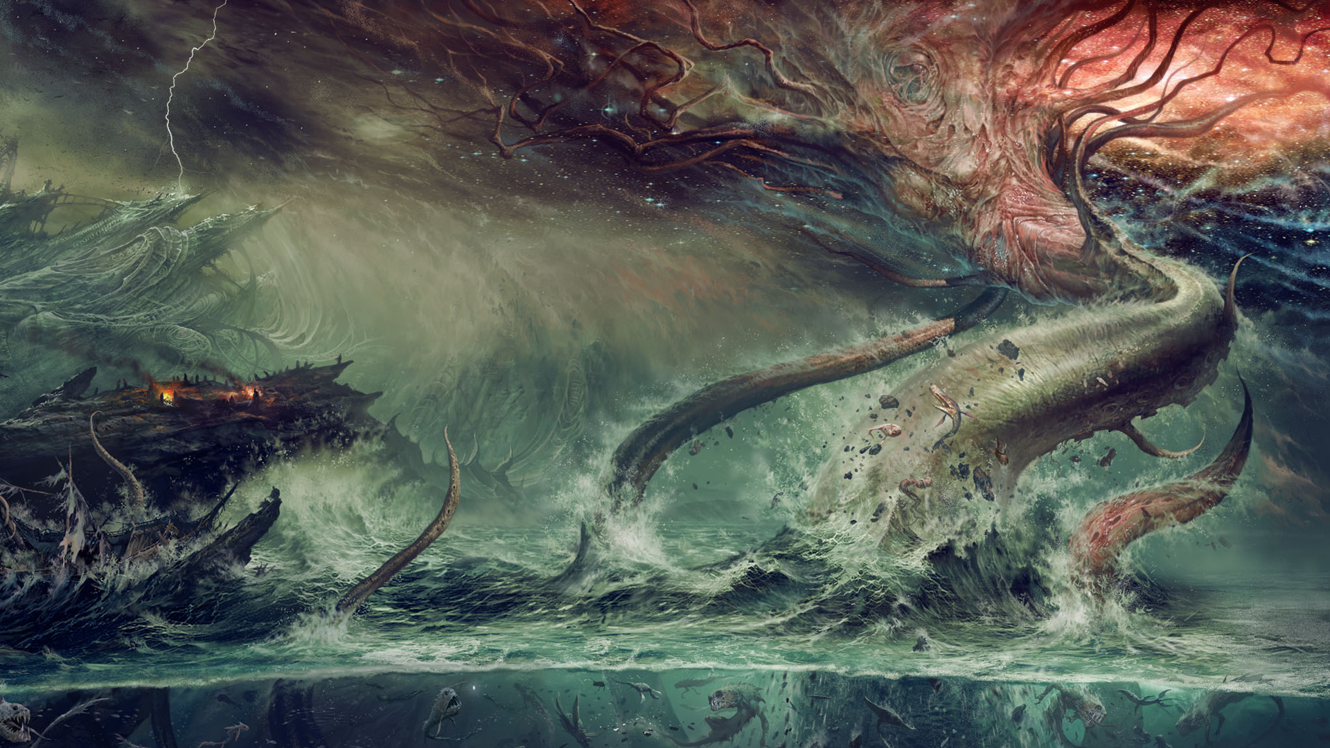 Sulphur Aeon Gateway To The Antisphere - HD Wallpaper 