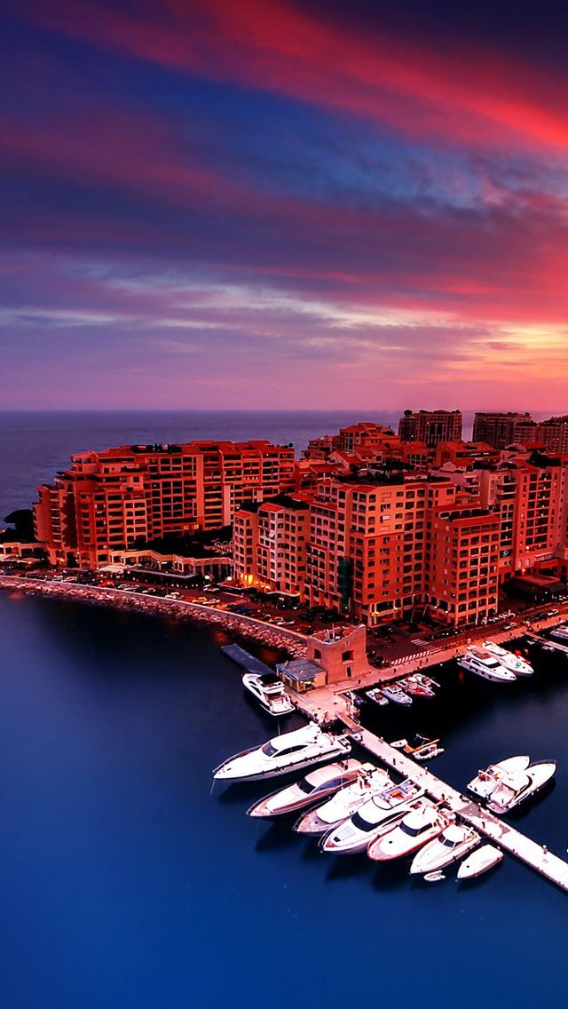 Port De Fontvieille - HD Wallpaper 