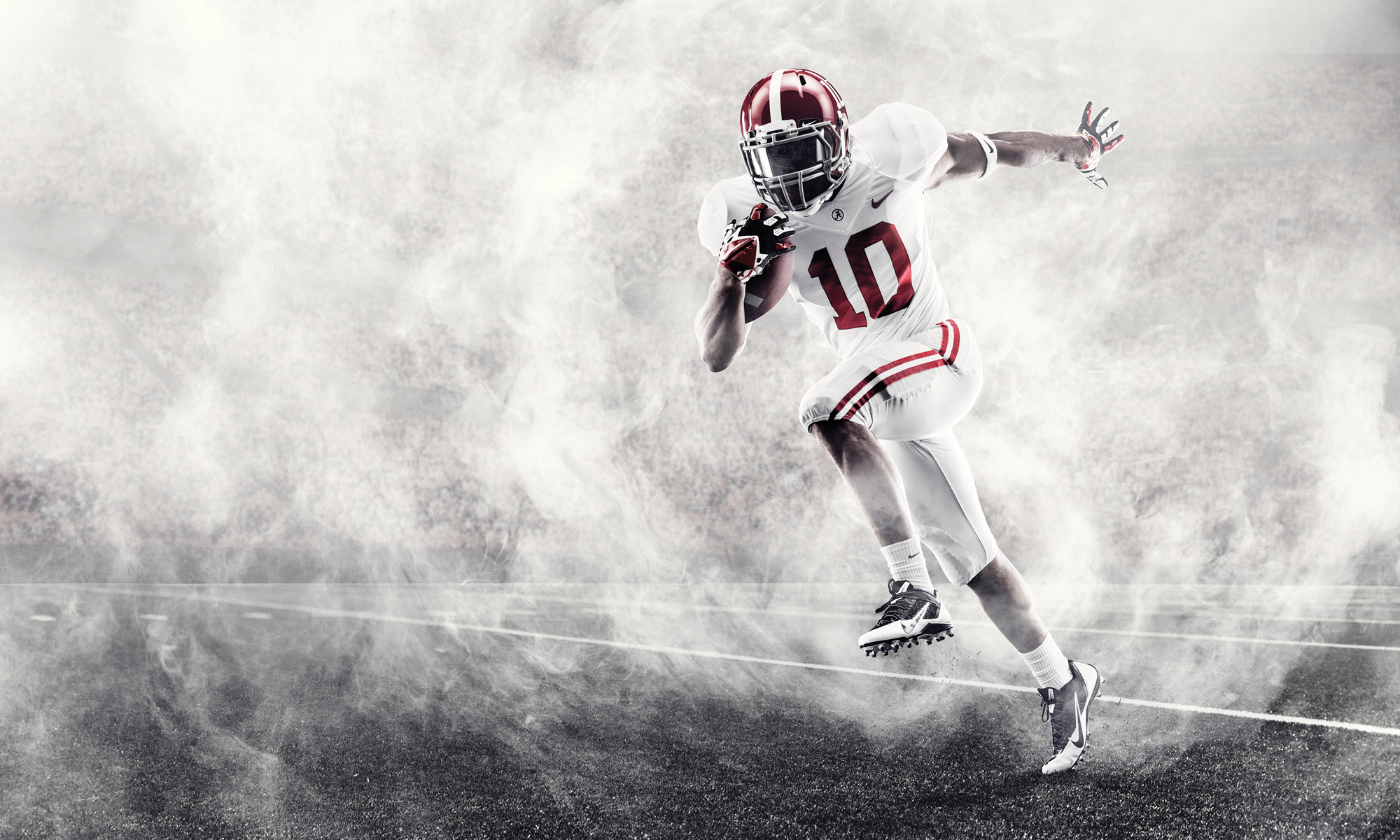 Download 
 Data Src Alabama Football Wallpaper 1080p - Nike Alabama Football Player - HD Wallpaper 