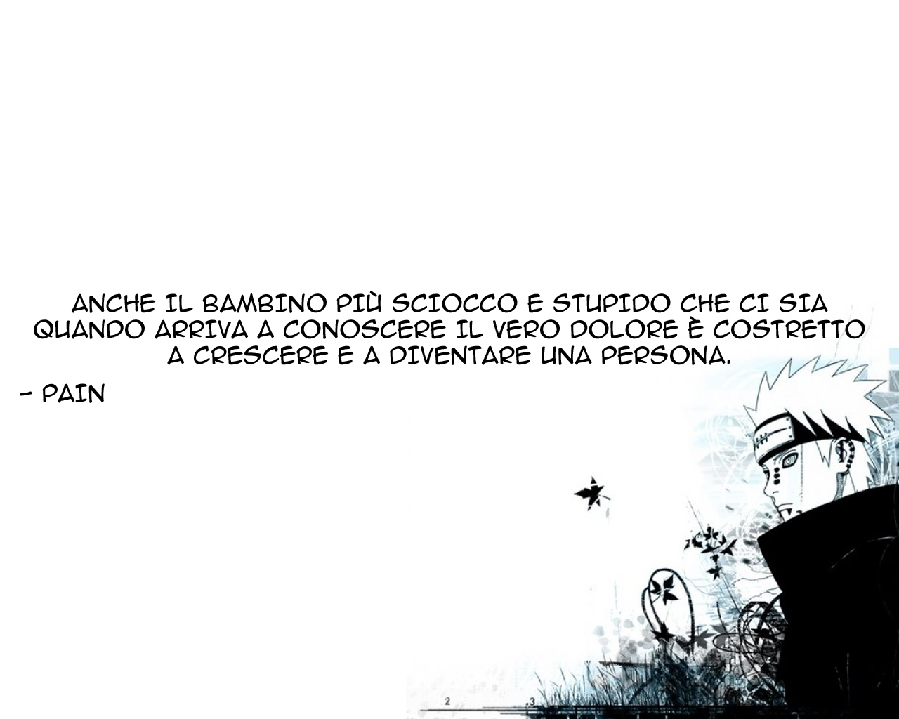 Naruto Quote White Background - 1280x1024 Wallpaper 