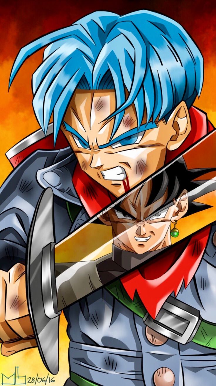 Future Trunks Wallpaper Iphone - HD Wallpaper 