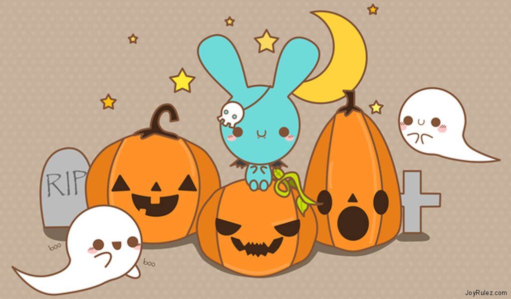 Cute Halloween Desktop Wallpaper, - Halloween Cute - HD Wallpaper 