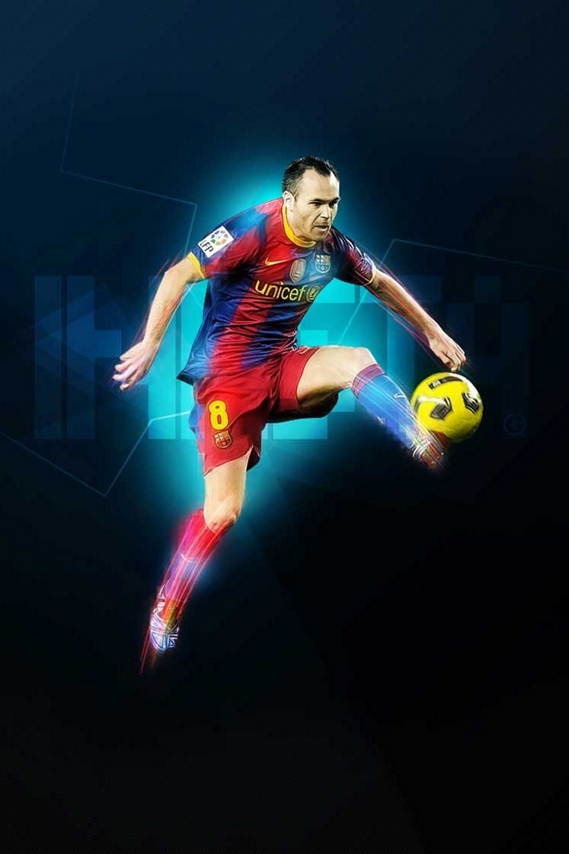 Andres Iniesta Wallpaper Android - HD Wallpaper 