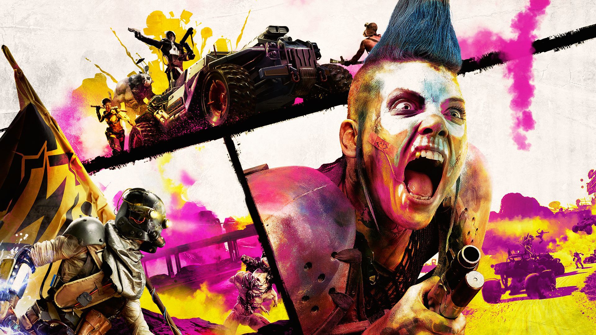 Wallpaper Of Video Game, Rage 2, Poster Background - Rage 2 - HD Wallpaper 