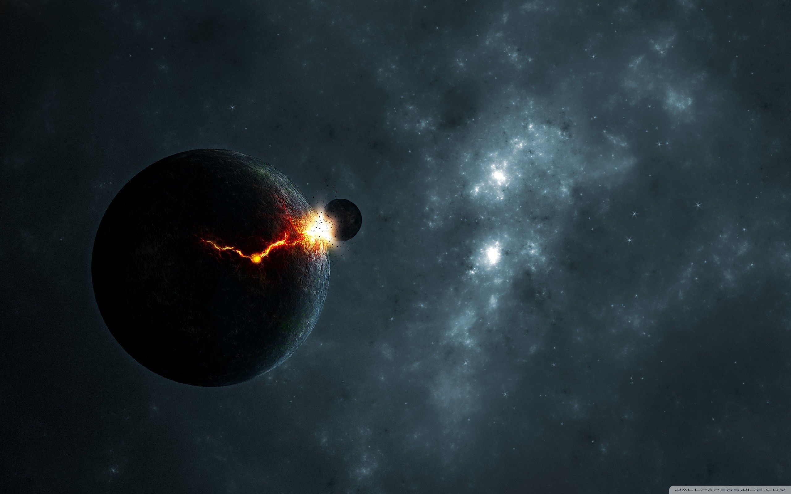 Space Destruction - HD Wallpaper 