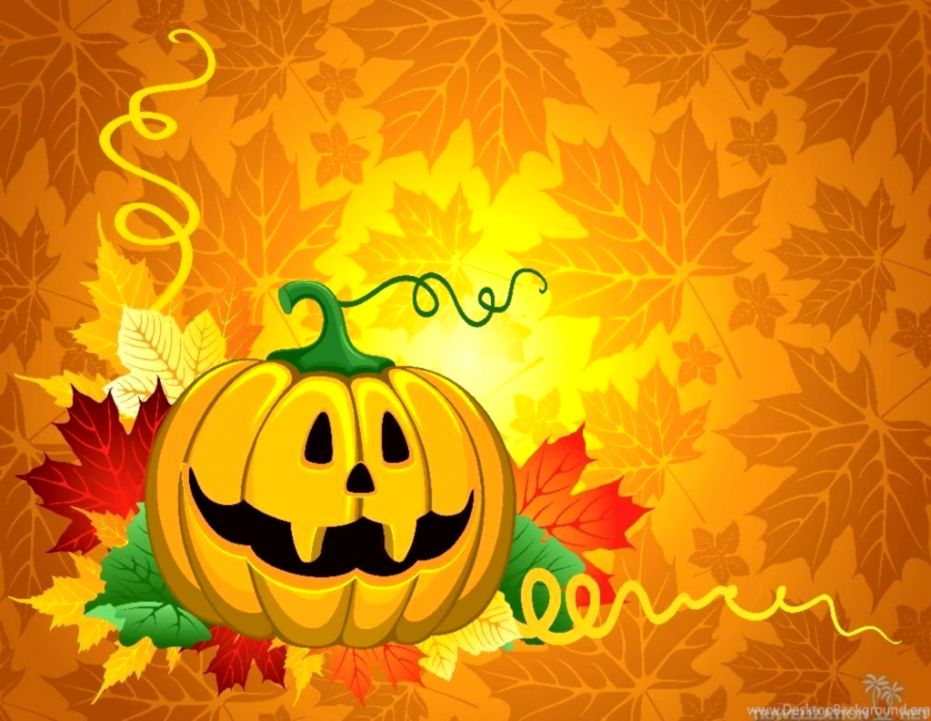 Imposing Design Cute Halloween Wallpaper S Cave Desktop - Free Halloween Powerpoint Slide - HD Wallpaper 