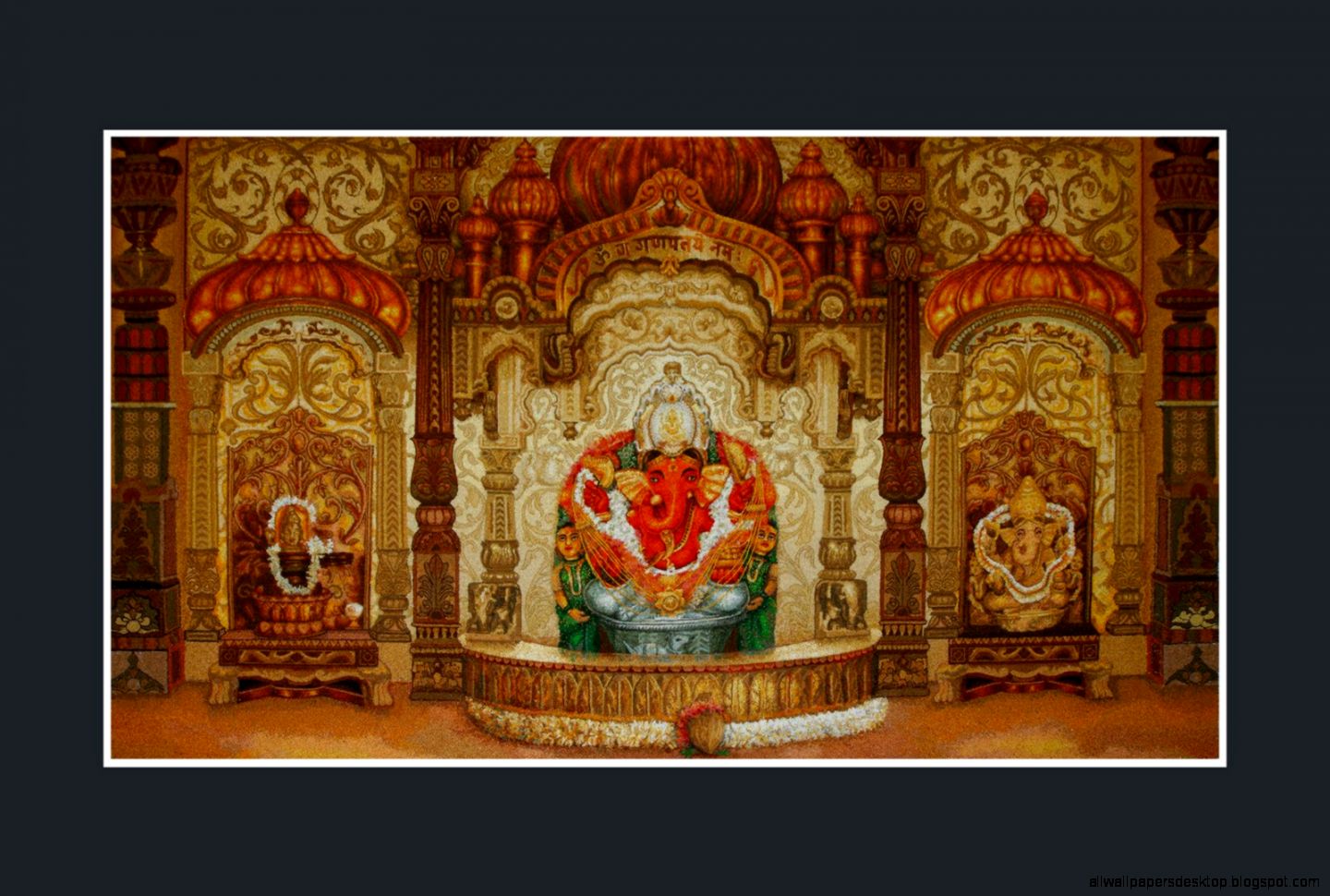Siddhivinayak Temple Mumbai Ganesh Chaturthi Special - Siddi Vinayaka Mumbai - HD Wallpaper 