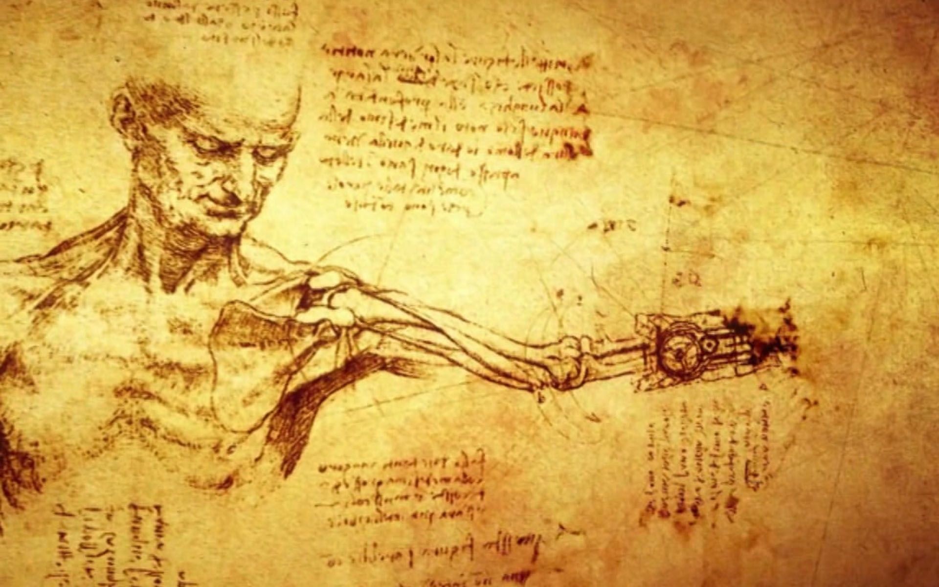 1920x1200, Da Vinci Masonic Wallpaper - Leonardo Da Vinci Wallpaper Hd - HD Wallpaper 