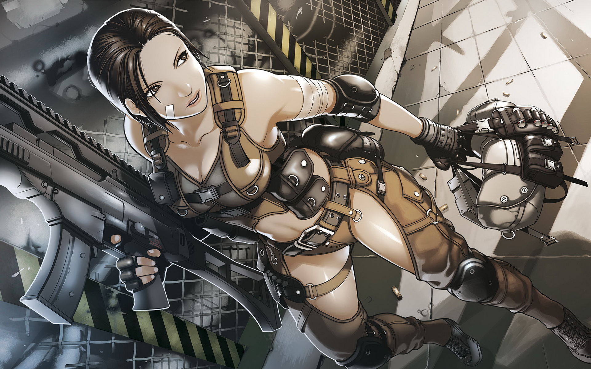 Combat Arms - Sexy Sci Fi Anime Girl - HD Wallpaper 