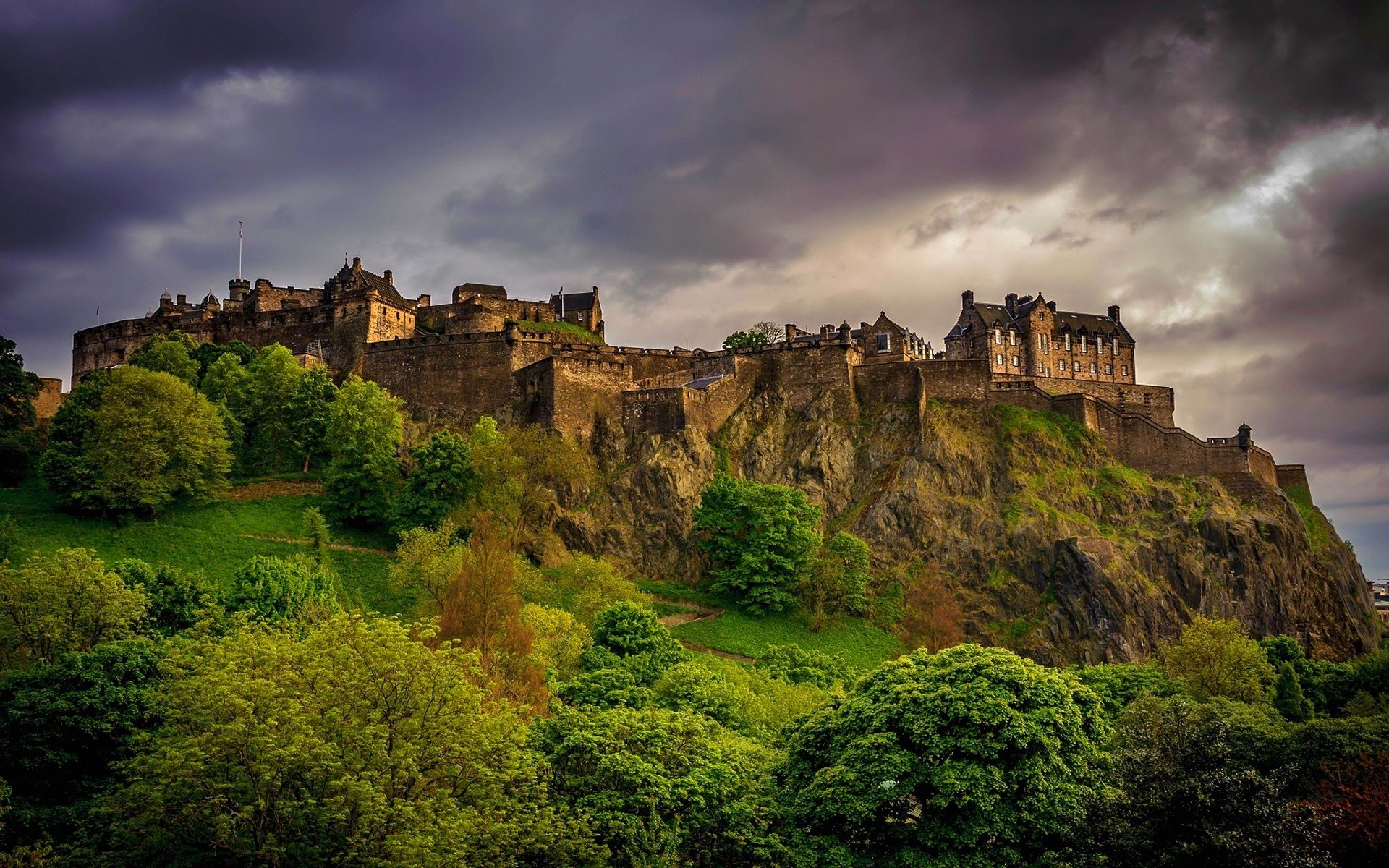 Edinburgh Castle - HD Wallpaper 