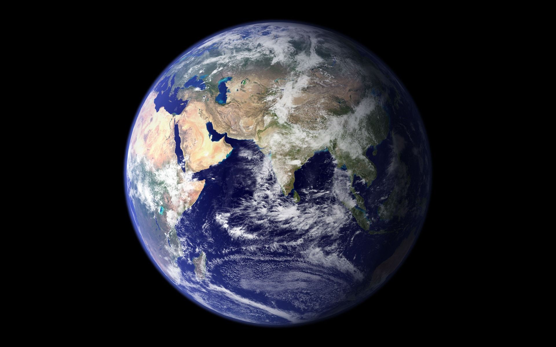 Earth From Space 1080p - HD Wallpaper 