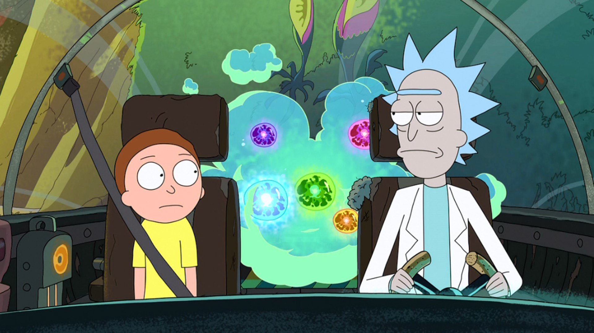 Rick And Morty And Fart - HD Wallpaper 
