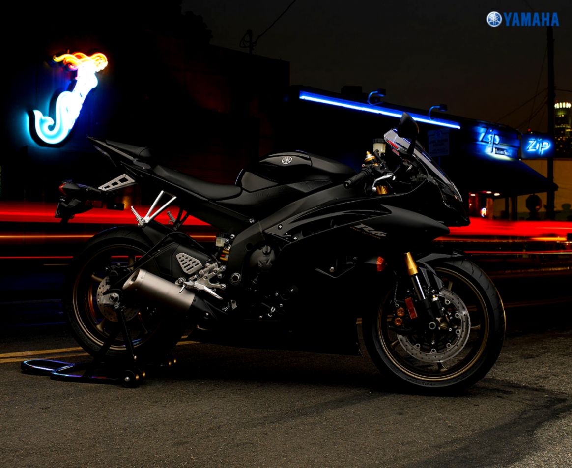 2008 Yamaha R6 Motorcycle Wallpaper - Yamaha R6 - HD Wallpaper 