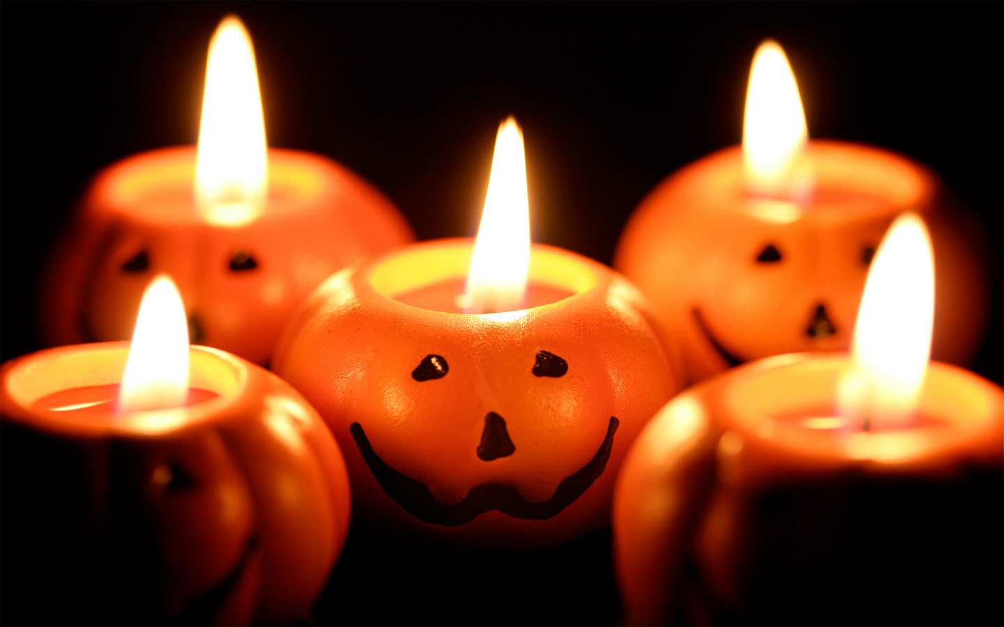 Cute Halloween Wallpapers, Best Cute Halloween Wallpapers, - Halloween Candles - HD Wallpaper 