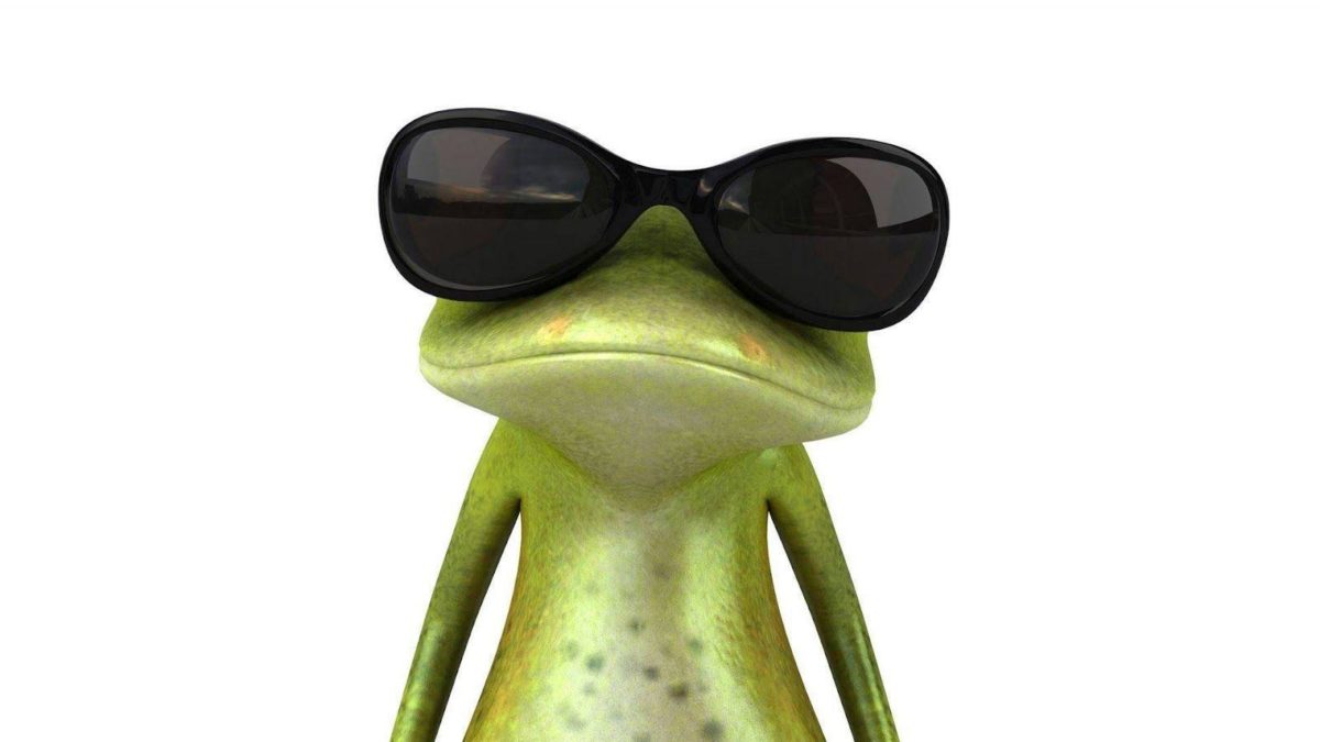 Funny Pictures, Funny Photo Wallpapers, Pc Wallpapers, - Frog With Glasses - HD Wallpaper 