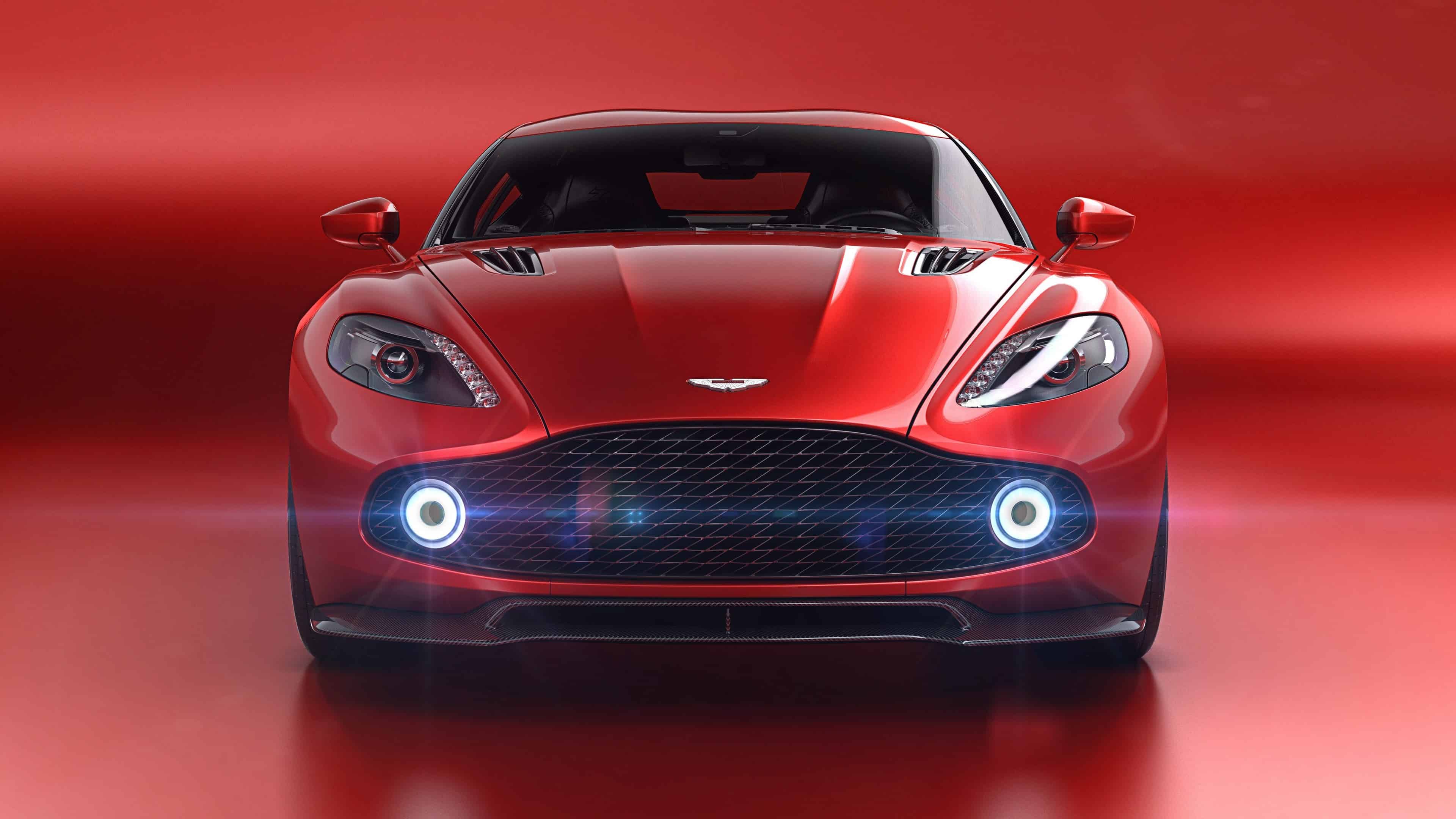 Aston Martin Vanquish Zagato Uhd 4k Wallpaper - Aston Martin Vanquish Grill - HD Wallpaper 