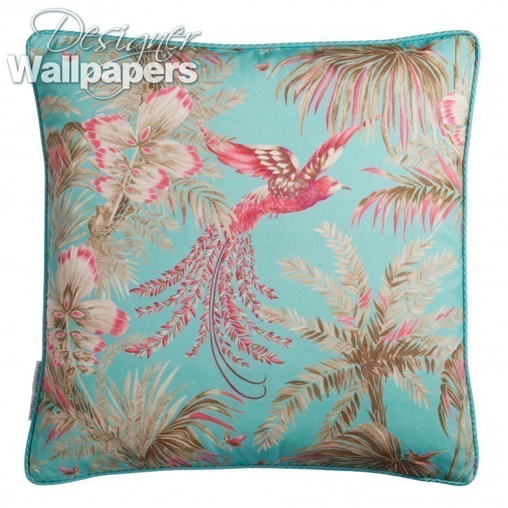 Samana Bird Of Paradise Cushion - Matthew Williamson Cushion - HD Wallpaper 