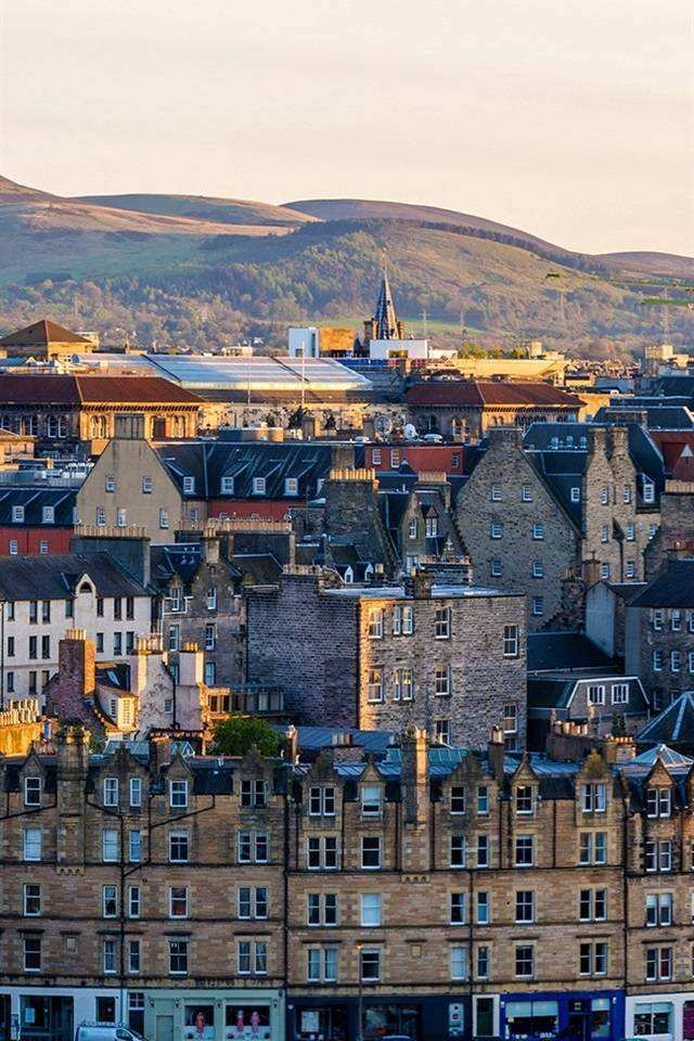 Wallpaper Scotland Edinburgh City Mountains - Edinburgh - HD Wallpaper 