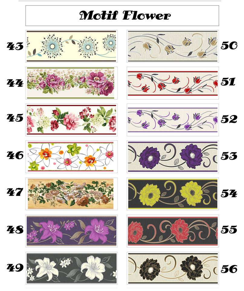 Grosir Wallpaper Sticker Roll - Border List - HD Wallpaper 