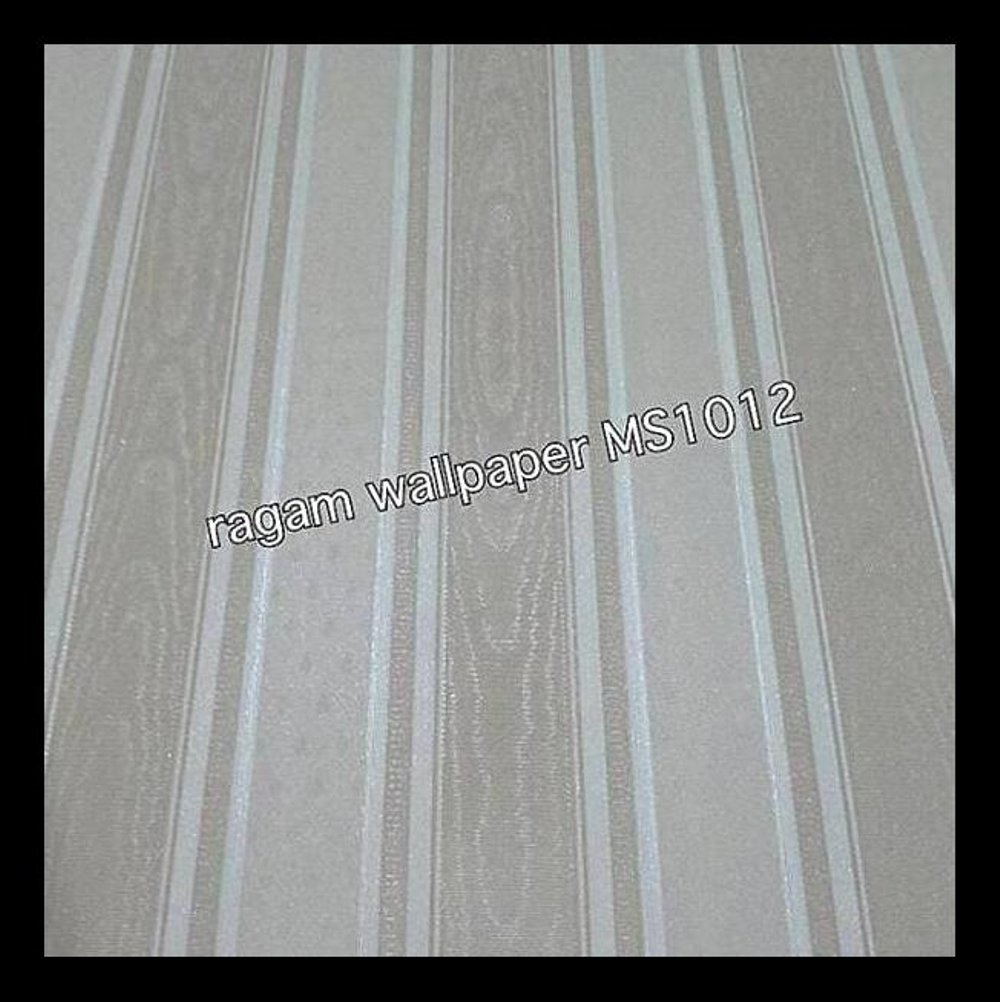 Murmer Wallpaper Dinding Kamar Tidur Motif Line Minimalis - Wood -  1000x1002 Wallpaper 