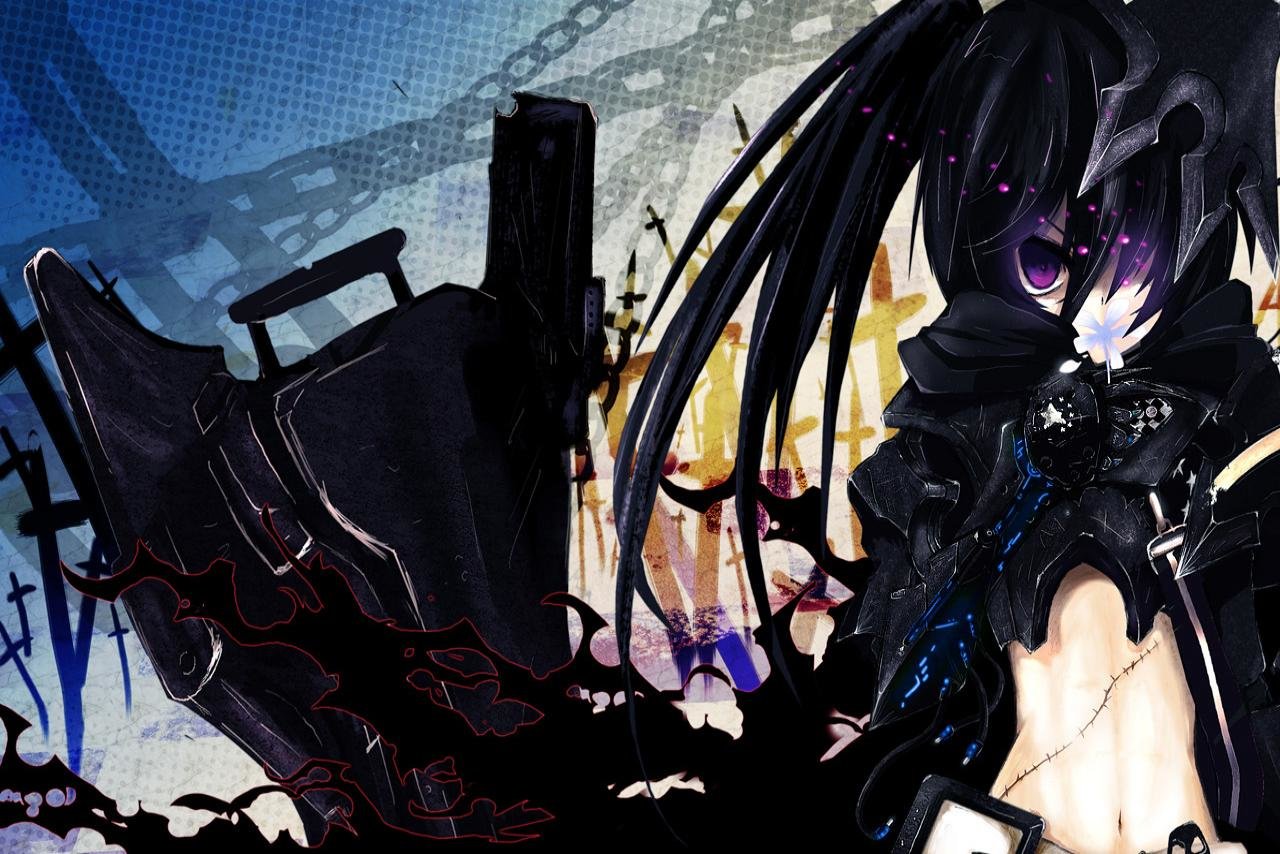 High Resolution Insane Hd Wallpaper Id - Black Rock Shooter - HD Wallpaper 
