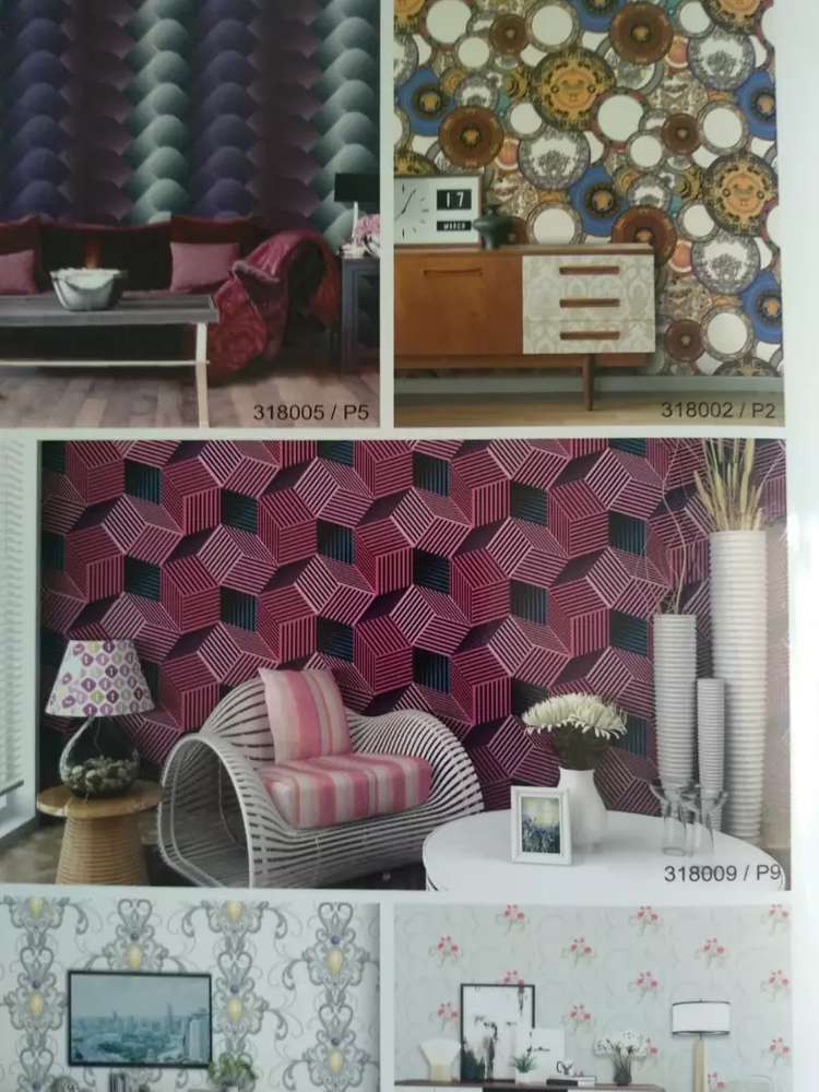 Wallpaper Dinding Murah Kualitas Terbaik Di Jamin Puas - Giay Dan Tuong Han Quoc - HD Wallpaper 