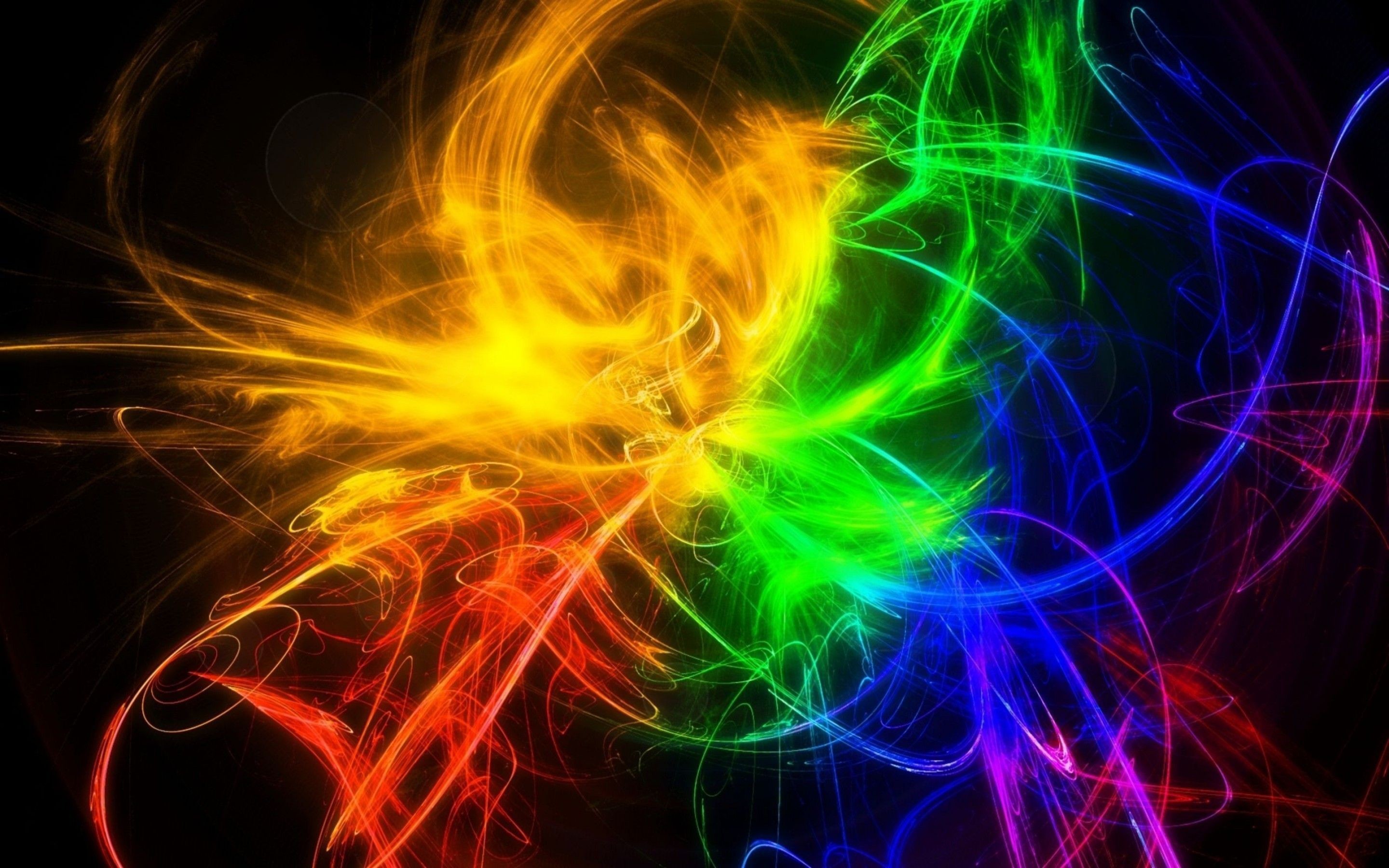 Rainbow Colored Smoke Wallpapers Â - Smoke Colorful Gif Backgrounds - HD Wallpaper 