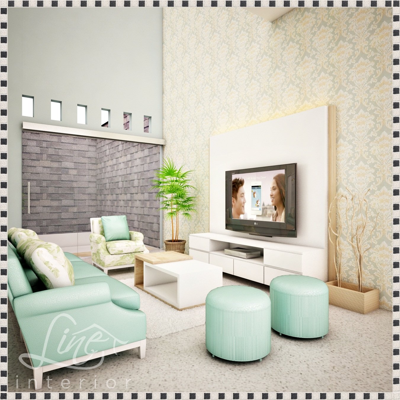 Living Room - HD Wallpaper 