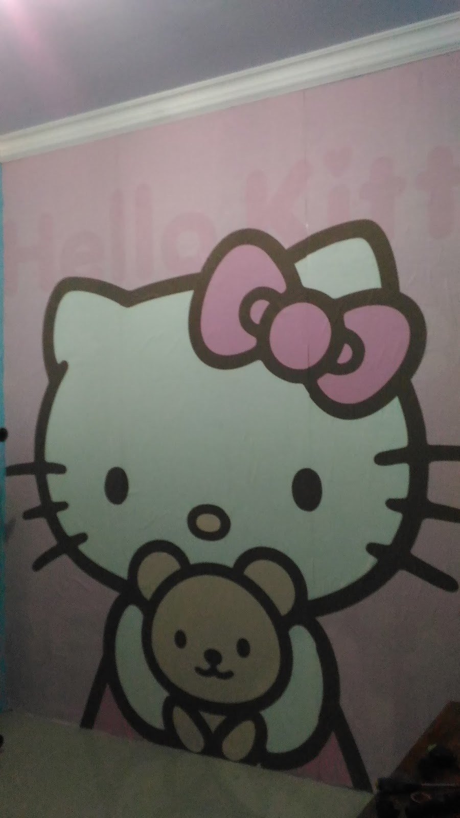 Hello Kitty Sitting - HD Wallpaper 