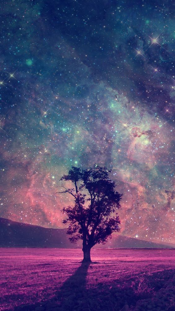 Aurora Galaxy Wallpaper Iphone - HD Wallpaper 