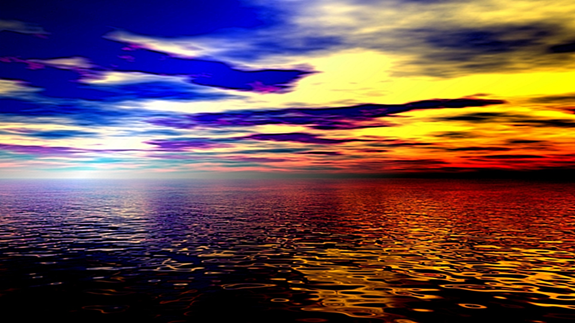 Cool Backgrounds Of Sunsets - 1920x1080 Wallpaper 