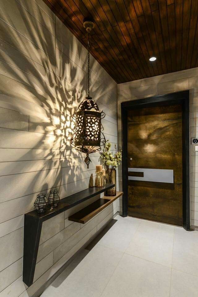 Modern Home Entrance Decoration - HD Wallpaper 