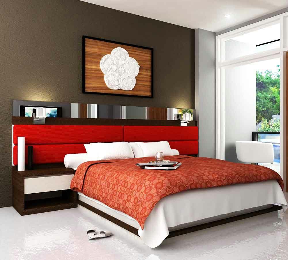 Inspirasi Harga Desain Interior Kamar Tidur Konsep - Interior Rumah Kamar Tidur - HD Wallpaper 