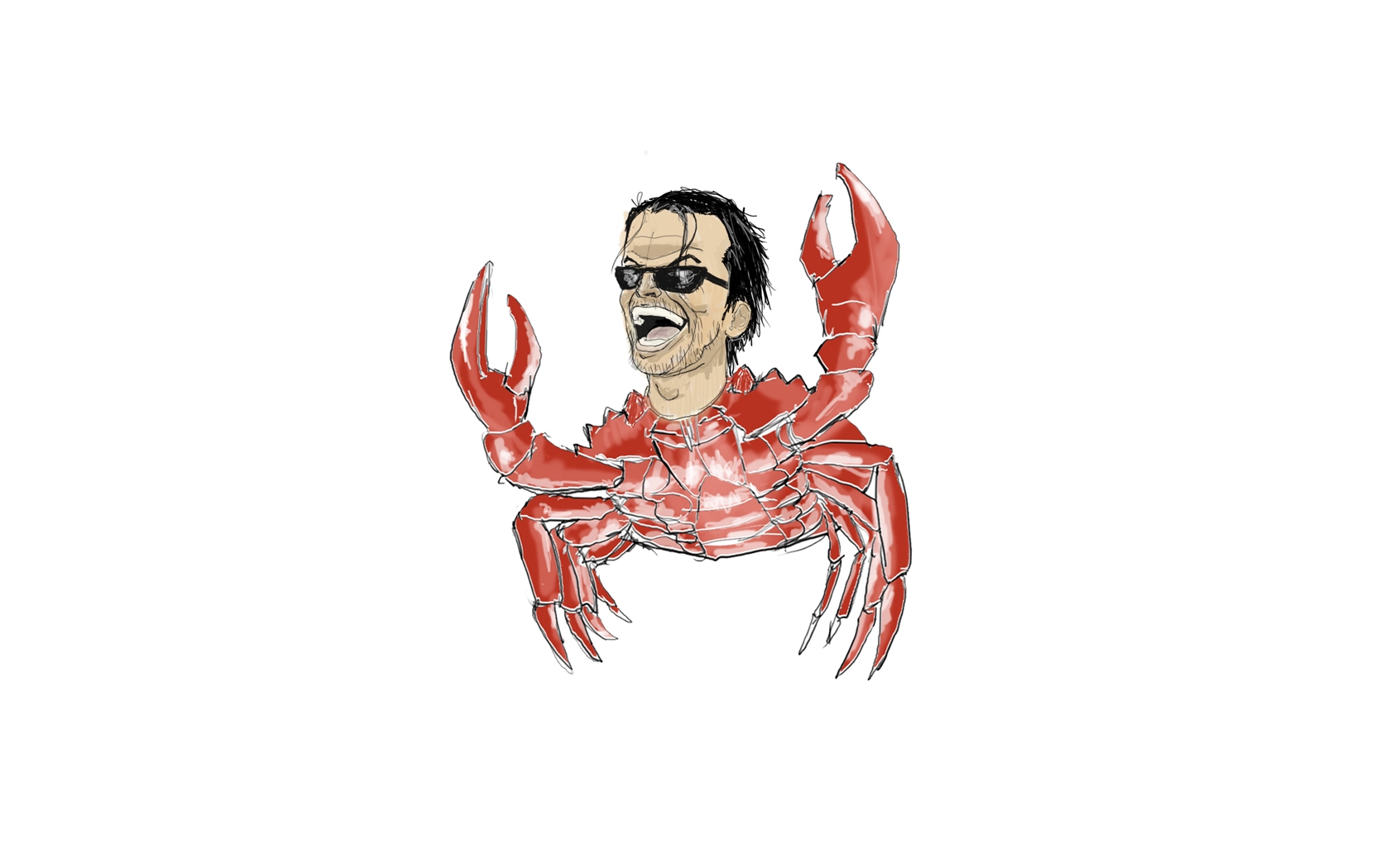 Crab Nicholson Extreme Sleepover Text - HD Wallpaper 