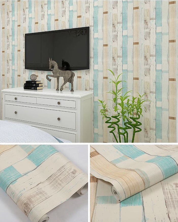Motif Wallpaper Sticker Dinding - HD Wallpaper 