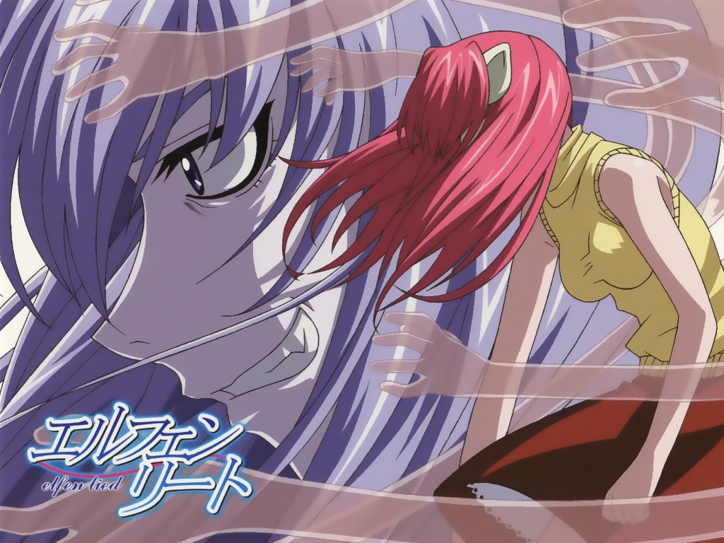 Lucy Wallpaper Elfen Lied - Tokyo Ghoul Elfen Lied - HD Wallpaper 