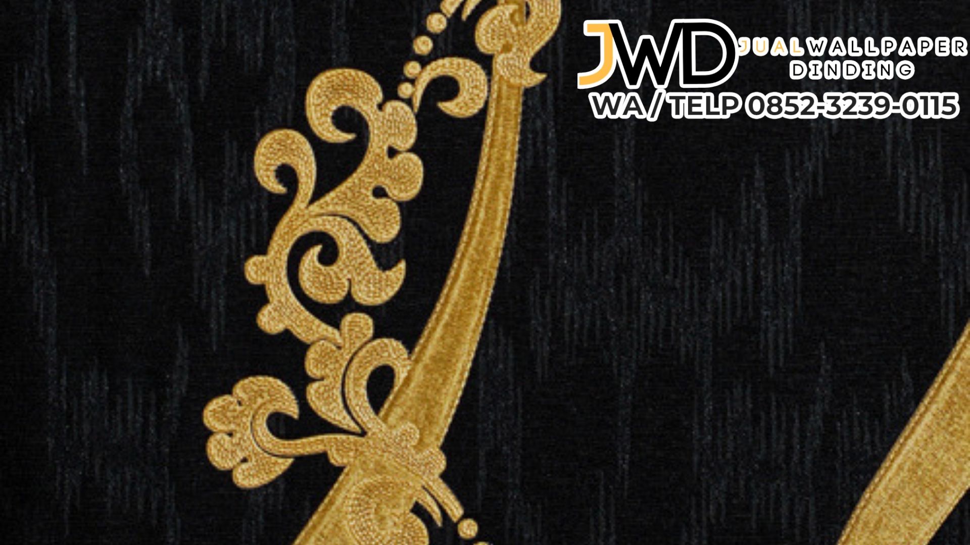 Batik Bambu Background Hitam - HD Wallpaper 